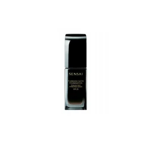 sensai flawless satin foundation base fluida fs202 cochre beige 30ml