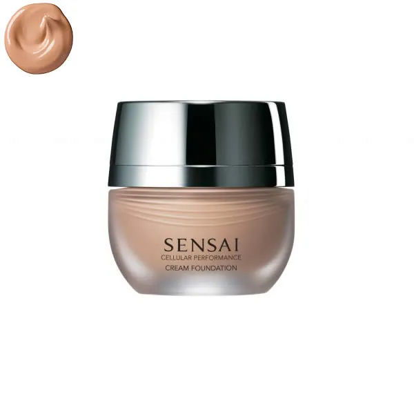 sensai cellular performance cream foundation cf23 almond beige 30ml sensai cellular performance cream foundation cf23 almond beige 30ml