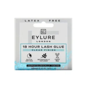 eylure 18 hour lash glue clear finish 4,5ml