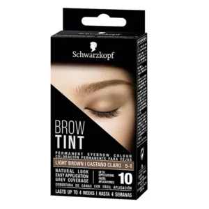 schwarzkopf brow tint light brown 5 1