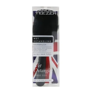 tangle teezer large wet detangler black