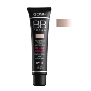 gosh bb cream foundation primer moisturizer 02 beige 30ml