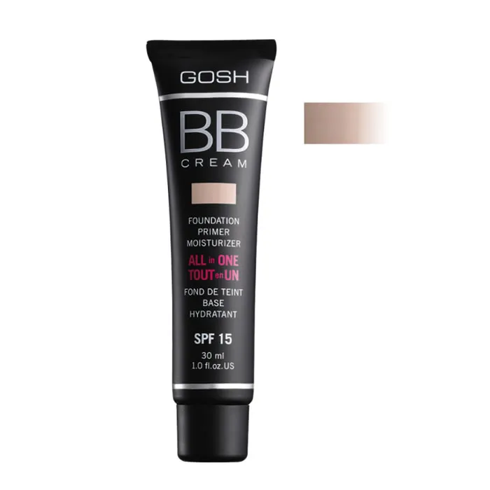 gosh bb cream foundation primer moisturizer 02 beige 30ml gosh bb cream foundation primer moisturizer 02 beige 30ml