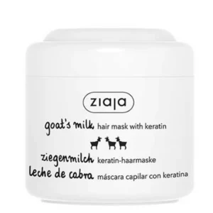 ziaja leche de cabra mascarilla para el cabello fortalecedora con keratina 200ml