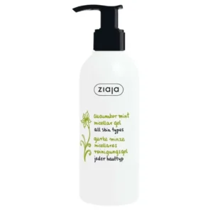 ziaja pepino y menta gel limpiador micelar 200ml