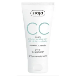ziaja cc cream correctora para pieles irritadas y sensibles 50ml