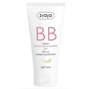 ziaja bb cream pieles normales, secas y sensibles spf15 natural 50ml