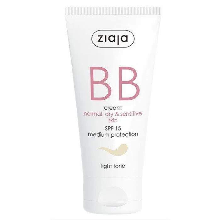 ziaja bb cream pieles normales, secas y sensibles spf15 natural 50ml ziaja bb cream pieles normales, secas y sensibles spf15 natural 50ml