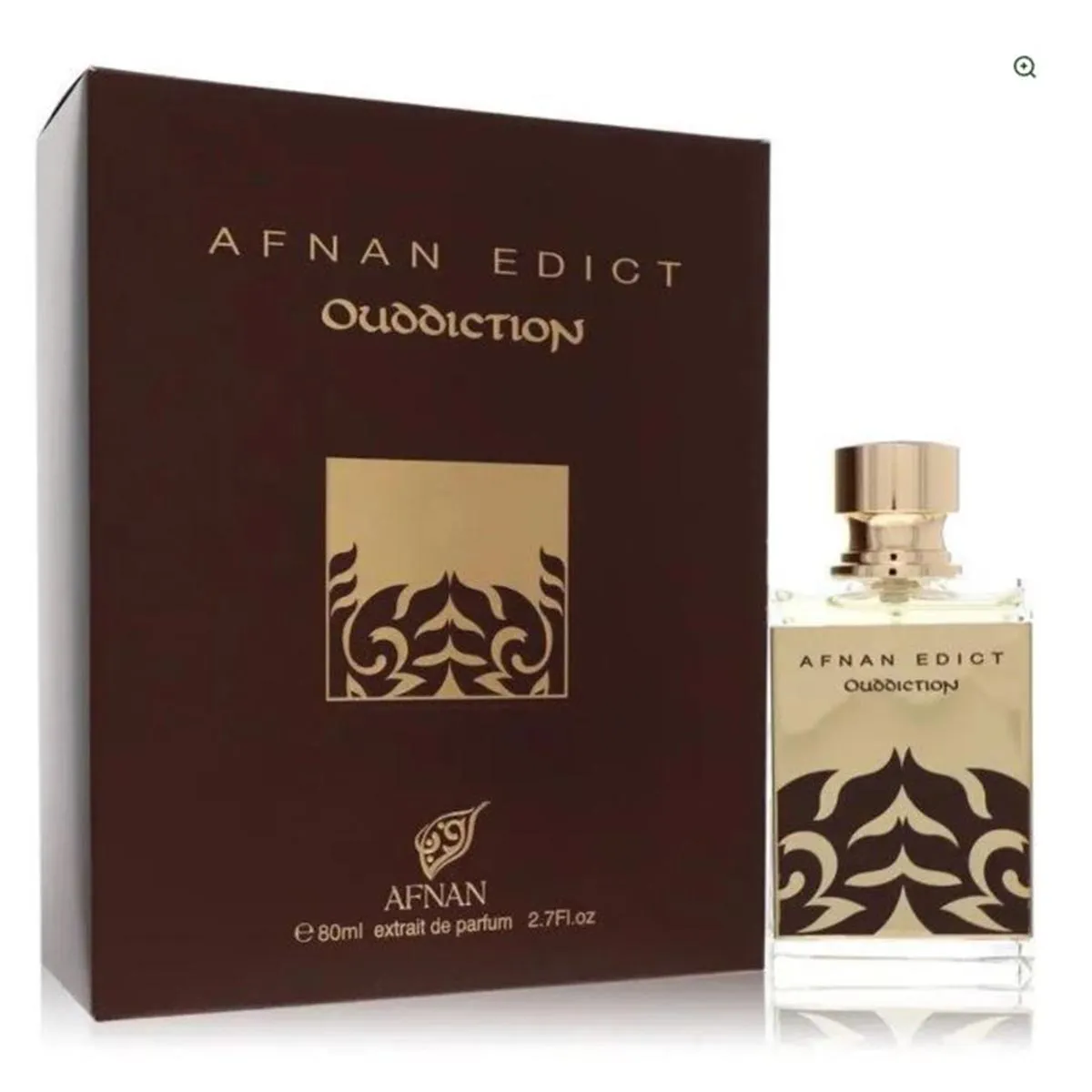 afnan edict ouddiction extracto de perfume 80ml afnan edict ouddiction extracto de perfume 80ml