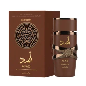 lattafa asad bourbon eau de parfum 100ml spray