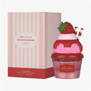 lattafa berry on top give me gourmand eau de parfum spray 75ml