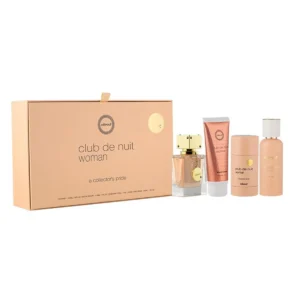 armaf club denuit woman eau de parfum 55un spray hair mist 55ml desodorante stick 75ml crema de manos 50ml