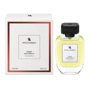 swiss arabian amber and apricot eau de parfum 100ml spray