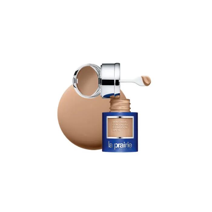 la praire skin caviar concealer foundation spf15 honey beige 30ml la praire skin caviar concealer foundation spf15 honey beige 30ml