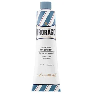 proraso blue shaving soap in a tube 150ml