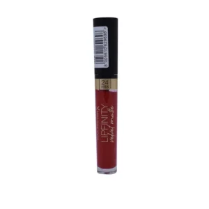 max factor lipfinity velvet matte 025 red luxury