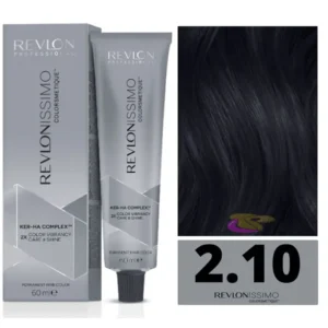 revlon revlonissimo colorsmetique 2,10 bluish black 60ml