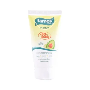 famos regenerating hand cream avocado oil 75ml