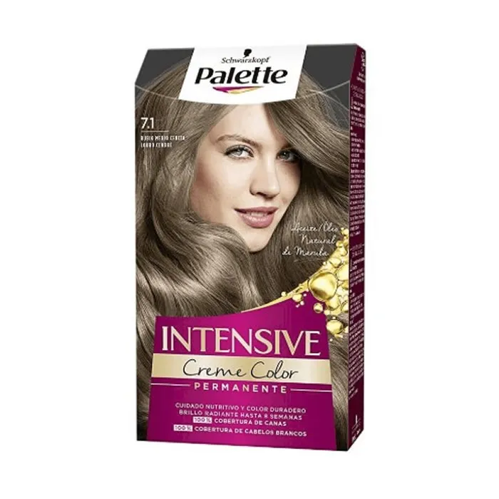 schwarzkopf palette intensive creme color tint 7.1 medium ash blonde schwarzkopf palette intensive creme color tint 7.1 medium ash blonde