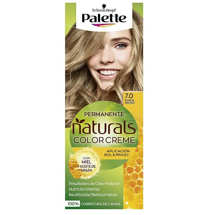 schwarzkopf palette naturals color creme 7.0 medium blonde schwarzkopf palette naturals color creme 7.0 medium blonde