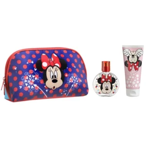disney minnie eau de toilette spray 50ml set 3 pieces