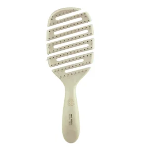 beter detangling natural fiber flexible vent brush beige