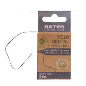 beter hilo dental carbón activado 50 m 1 u