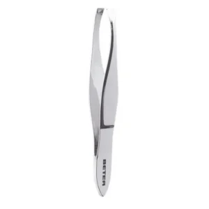 beter chrome plated straight tip tweezers