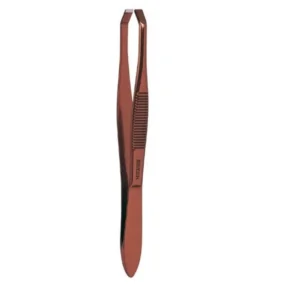 beter copper plated crab tip tweezers