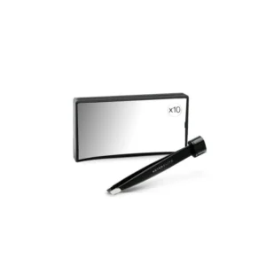 beter elite rectangular mirror x10 with tweezer