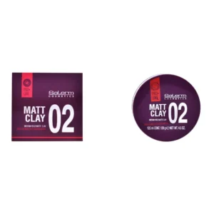 salerm cosmetics matt clay medium hold matte clay 125ml
