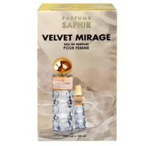 saphir velvet mirage edp spray 200ml 30ml sets