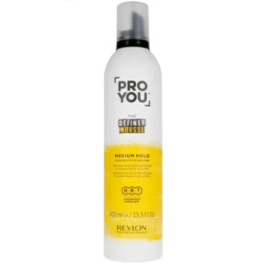 revlon proyou the definer mousse medium hold 400ml