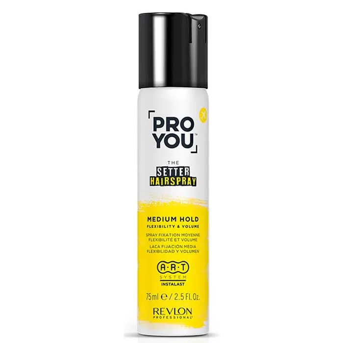 revlon proyou the setter hairspray medium 75ml revlon proyou the setter hairspray medium 75ml