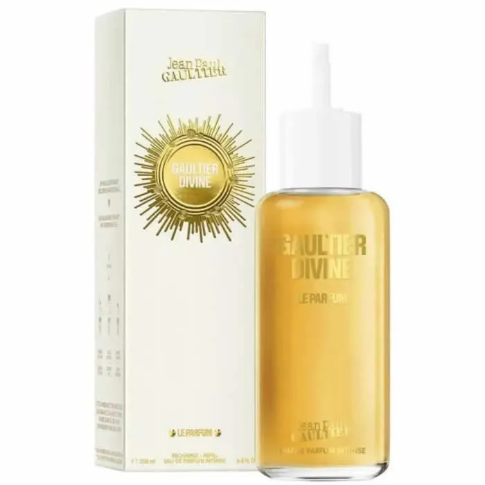jean paul gaultier divine le parfum eau de parfum intense refill 200ml jean paul gaultier divine le parfum eau de parfum intense refill 200ml