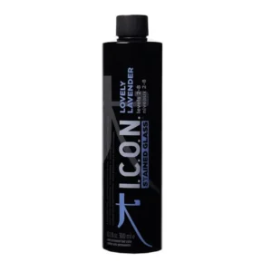 icon stained glass semi permanent hair color lovely lavender 300ml