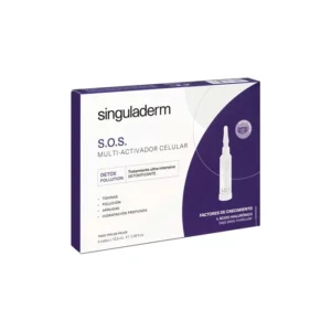singuladerm s.o.s. multi cellular activator detoxifying treatment 4x10,5ml