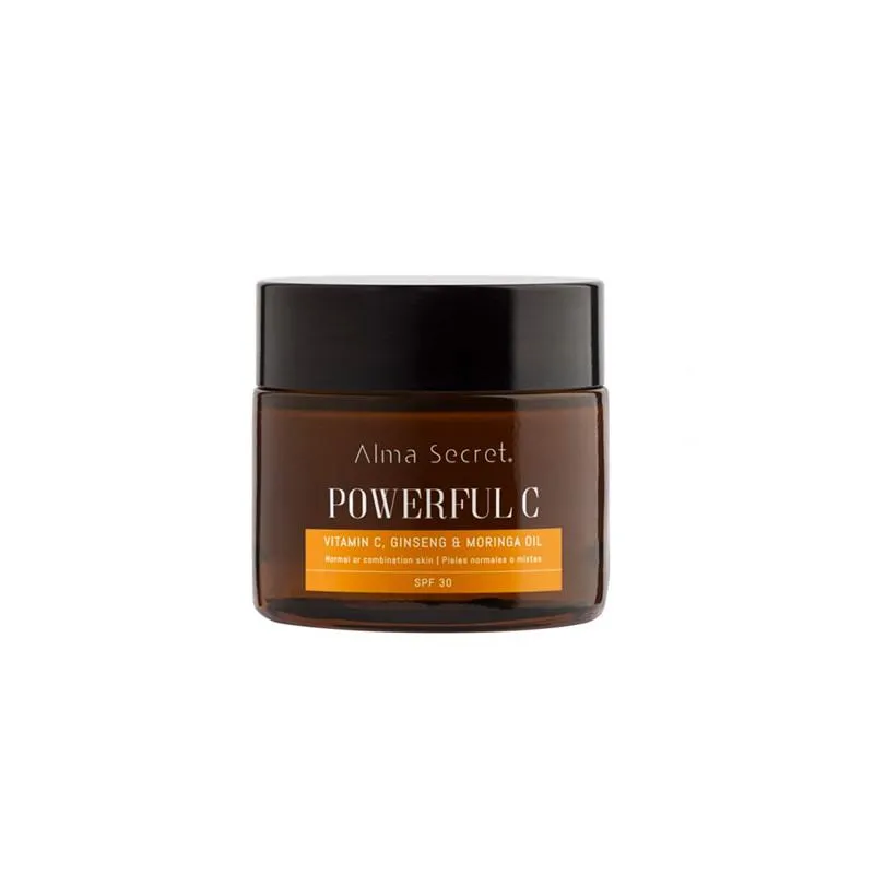 alma secret powerful c antiedad iluminadora moringa spf30 50ml alma secret powerful c antiedad iluminadora moringa spf30 50ml