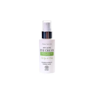 alma secret eye cream antiedad con aguacate, té verde y cafeína botanica