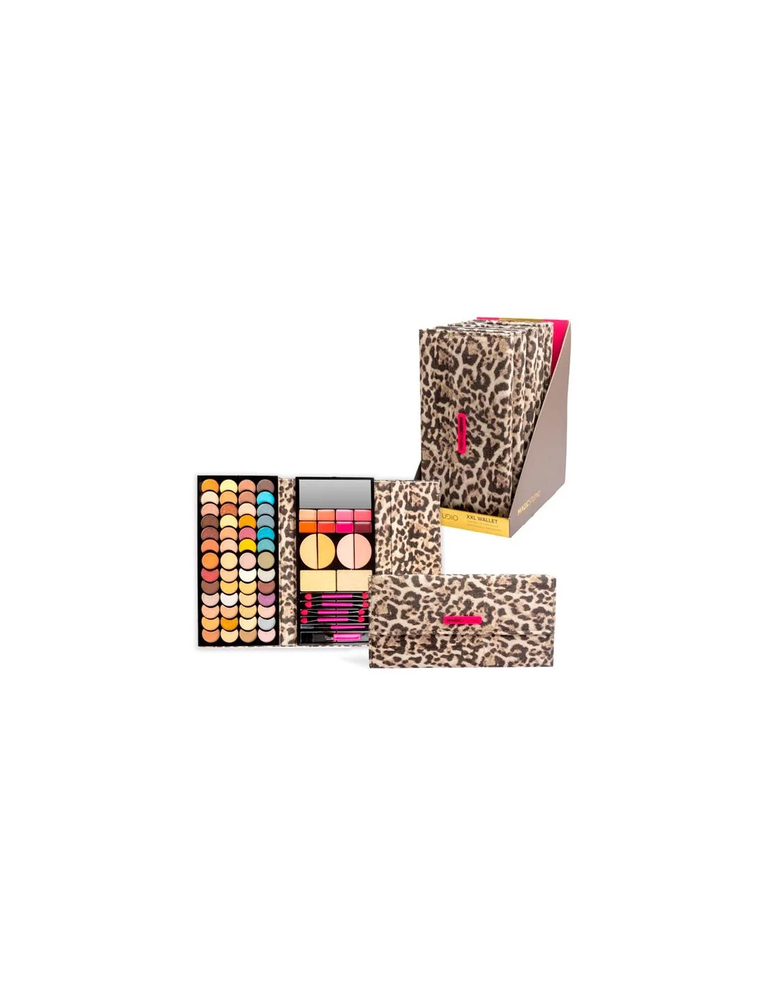 magic studio powerful cosmetics magic studio wild safari xxl cartera 52 sombras aplicadores magic studio powerful cosmetics magic studio wild safari xxl cartera 52 sombras aplicadores
