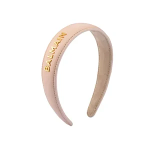 balmain genuine leather headband