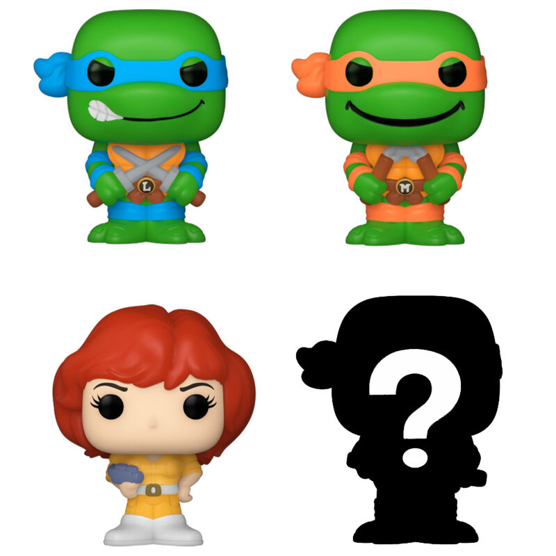 blister 4 figuras bitty pop tortugas ninja leonardo blister 4 figuras bitty pop tortugas ninja leonardo